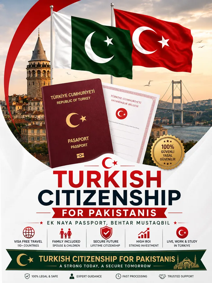 Turkish citizenship, passport and property guidance for Pakistanis