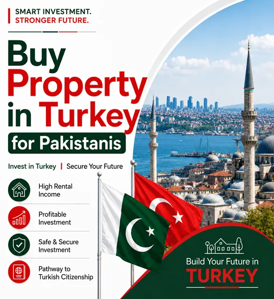 Pakistani buyer calculating the total cost of buying property in Turkey