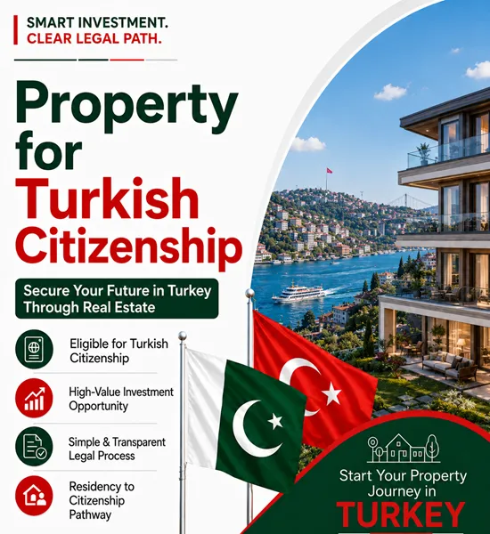 Property investment in Turkey prepared for Turkish citizenship application