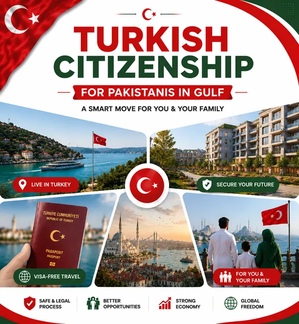 Pakistanis living in Gulf applying for Turkish citizenship