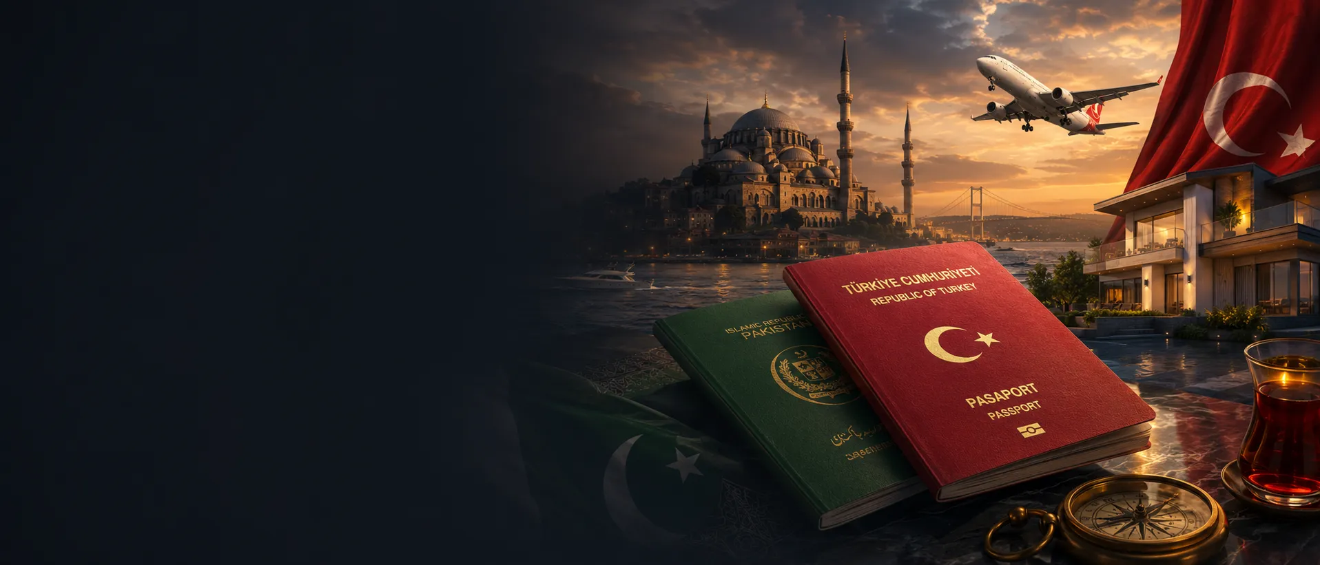 Turkish citizenship consultancy for Pakistani families and investors